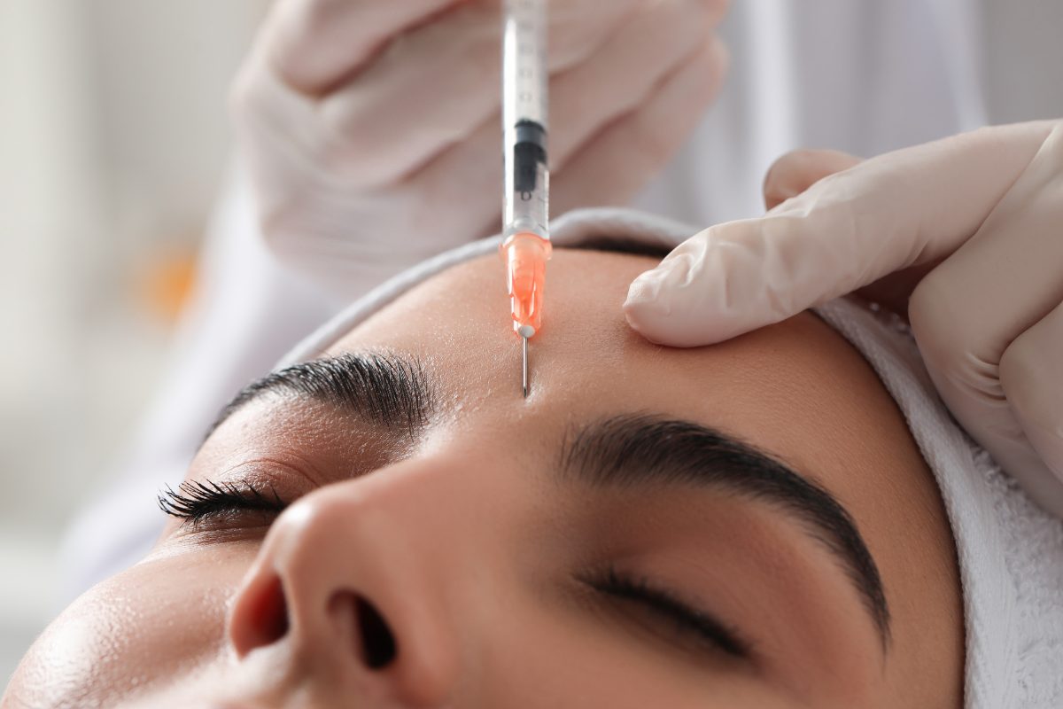 cannula for forehead