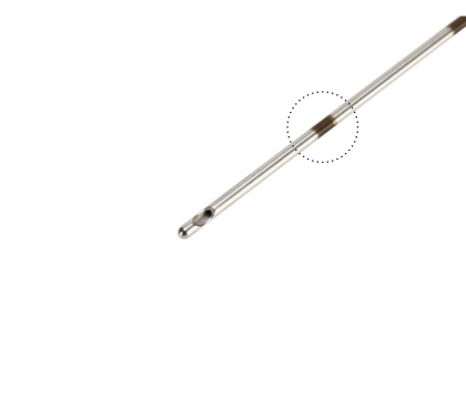 Diaminy dermal filler cannula scale mark