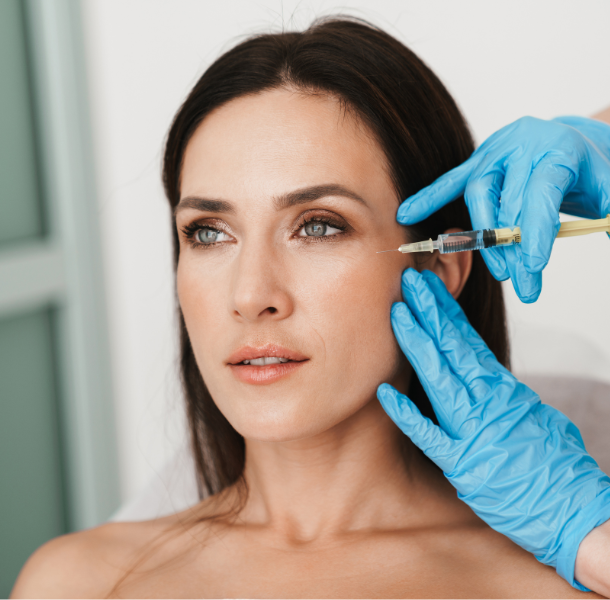meso needle used for skin cosmetic procedure